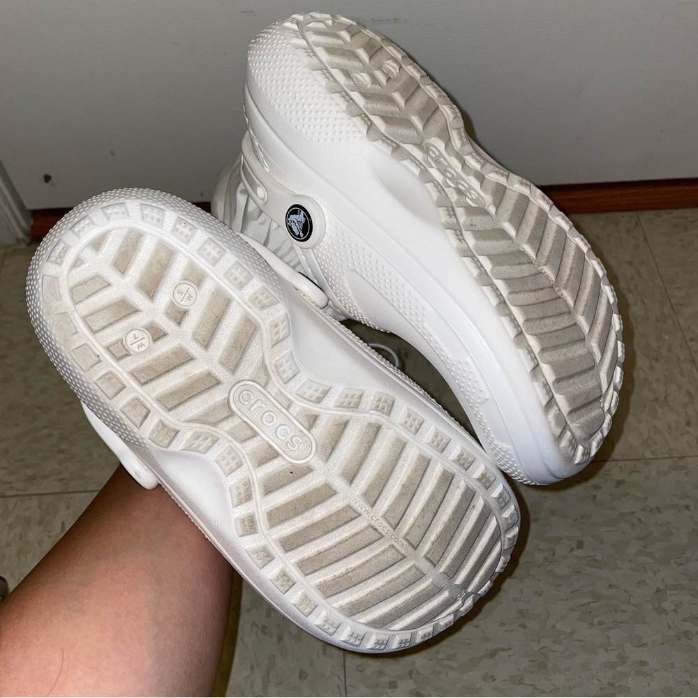 Crocs classic lined neo puff boots white 7 - Picture 9 of 10